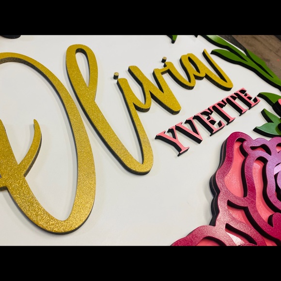 Custom Nursery Sign - Picture 4 of 7